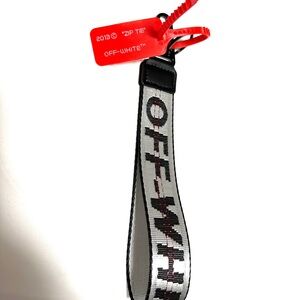 Brand New Custom OFF WHITE Keychain